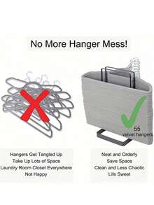 Space-Saving Large Capacity Stainless Steel Clothes Rack Storage Shelf, Detachable Heavy Duty Metal Storage Rack, Modern Vertical Standing Rack, Wall-Mounted, Easy Assembly, Suitable For Closet/Laundry Room/Bedroom, Fits Small Spaces And Home Decor - Multicolor - View 3