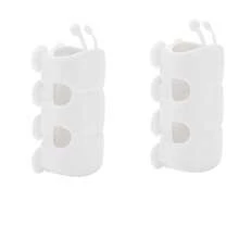 1/2pcs Caterpillar Shower Rack, Caterpillar Shower Suction Cup Hanging Shower Head Base Stand, Universal, No Drilling Required, Movable And Fixed Shower Accessories - Caterpillar Silicone Frame - View 12