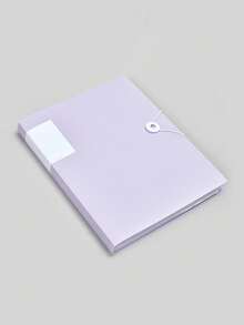30-Pocket Snap-Closure A4 Clear Pocket File Folder, Large Capacity Document Organizer, Multifunctional Office File Bag, Exam Paper Storage Bag, Contract Organizer - Single Piece - View 14
