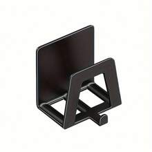 2 piezas Ganchos de pared de acero inoxidable, instalación fácil, almacenamiento multifuncional, adecuado para cocina, dormitorio, baño, ganchos prácticos modernos, respaldo adhesivo fuerte - Varios estilos y colores - Ver 8