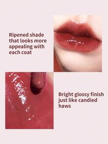 Rom&Nd 1入 5.5g Juicy Lip Tint 21# Deep Gloria 深紅棕色 修正蒼白膚色 顯色均勻 柔美濃郁果凍感唇彩 適合日常購物與家庭聚會 - 果汁唇釉 21# 深格利亞 - 查看 4