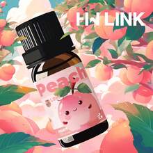 HWLINK 10ml 桃子香氛油，水果香調，清新自然，持久留香，汽車香氛，節日禮物，室內擴香 - Peach - 查看 2