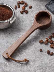 1 pezzo Cucchiaio misuratore per caffè, utensile per caffè, paletta per chicchi di caffè, cucchiaio per polvere di caffè, cucchiaio misuratore per uso domestico, articoli di cancelleria per il ritorno a scuola - Multicolore - Visualizzare 4