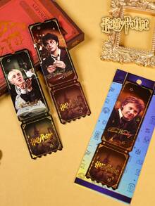 1 Paket Pembatas Buku Perpustakaan Bacaan Harry Potter, Seri Abadi Harry Potter, Malfoy, Hermione, Ron, Luna, Cedric Diggory, Pembatas Halaman Kartu Kertas, Hadiah Kreatif DIY untuk Siswa, Pembatas Buku Multifungsi dari Kertas, Perlengkapan Sekolah, Musim Kembali ke Sekolah - MultiWarna - View 12