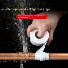 Self-Fusing Silicone Tape, Quick Leak Repair, Strong Adhesive And Waterproof Sealant For Kitchen And Drain Pipes - one-size - View 4