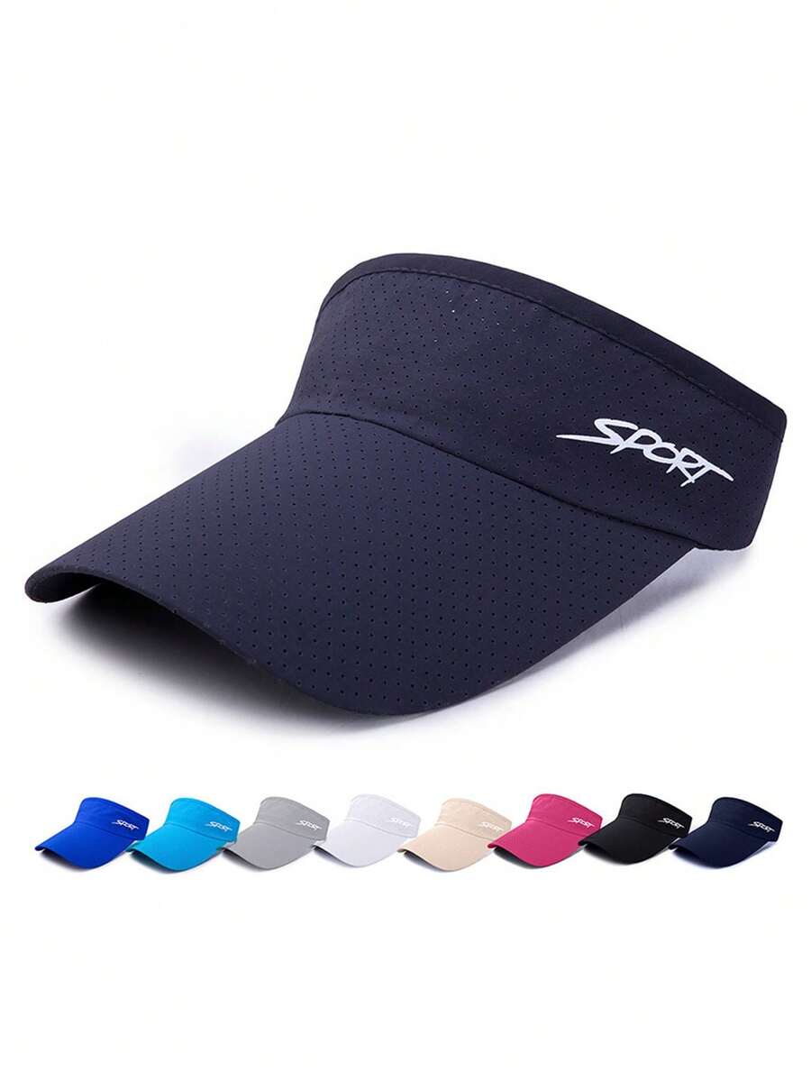 1pc Quick-Dry Open-Top Baseball Cap, Unisex Multi-Color Breathable Sun Protection Hat For Outdoor Sports - Multicolor - View 1