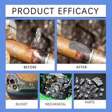 100g Waterproof Welding Repair Glue Box, Cast Iron Sealant AB Adhesive, Leak Sealing And Plugging Agent, Metal Bonding, High Temperature Resistant, Strong Weld-Free Repair Glue For Cast Iron Water Tank And Radiator Cracks - A - View 7