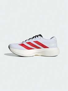 Adidas Men's Adizero  SL WOVEN M Running Shoes Low-Top KK3675 - Red and White - View 3