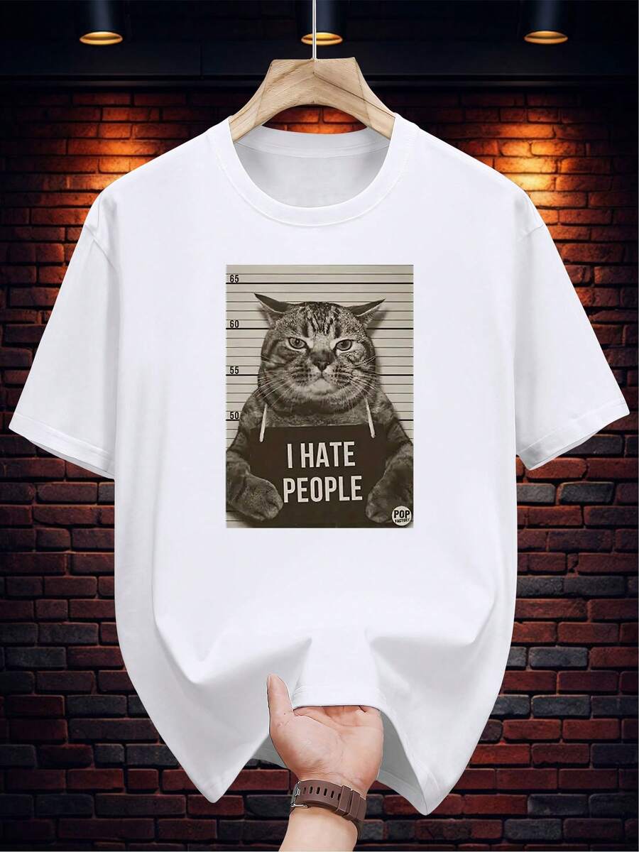 Men Outdoor Tees & Tanks - 白色 - 查看 1