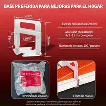 Corbata Niveladores Porcelanico Azulejo Loseta Piso 500pcs - A - Ver 4
