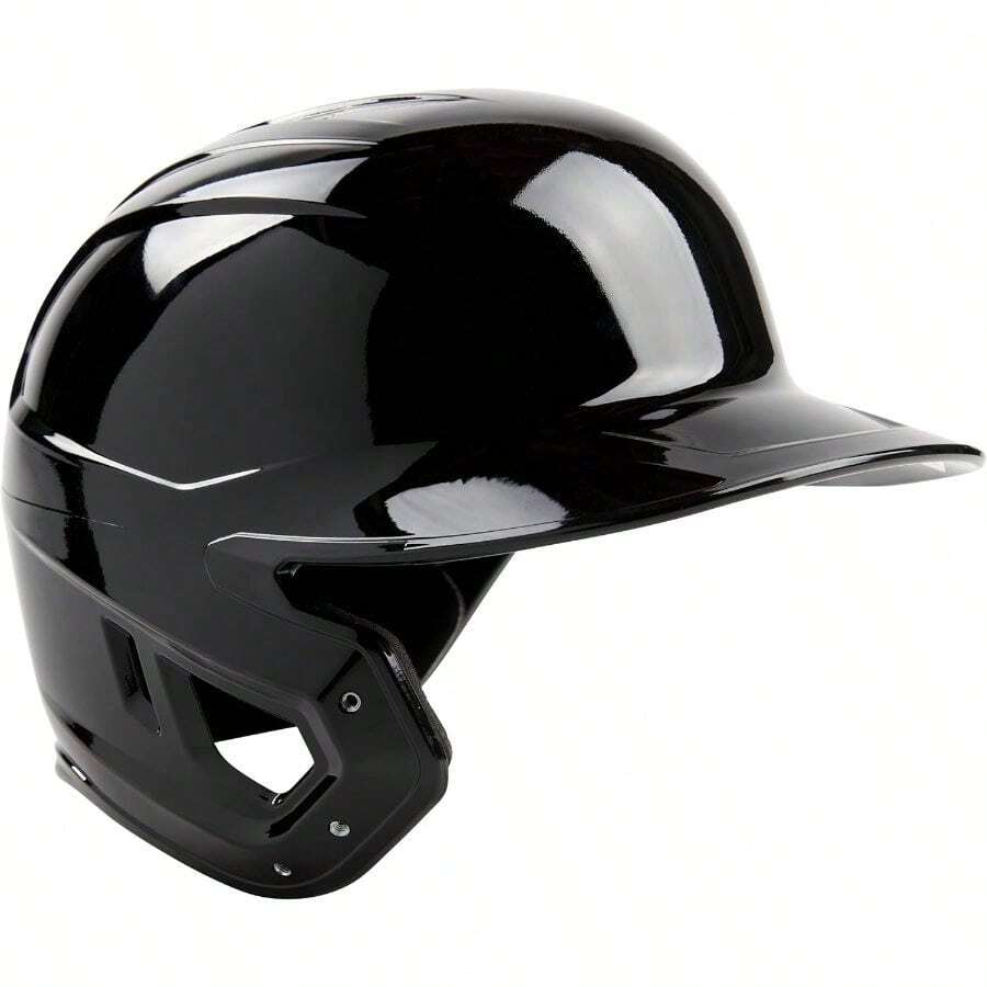 Rawlings | Mach Single Ear Batting Helmet | Right Hand Batter | Small | Black - 彩色 - 查看 1