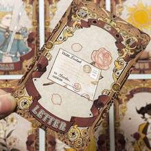 44張童話風格 Lenormand 全套夢幻主題占卜卡，塔羅替代收藏版，靈性探索桌上遊戲卡 - 彩色 - 查看 7
