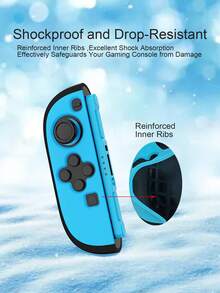 Compatible With Switch2, 2pcs Split Controller Protective Covers, Dual-Color Curved Textured Design, Anti-Slip, Anti-Sweat, Anti-Scratch, Enhanced Grip, Color Box Packaging - View 4