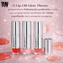 Lip Oil Glow Theory Linha Blow RubyRose Efeito Espelhado Unidade - 3-YOURSELF - Visão 5