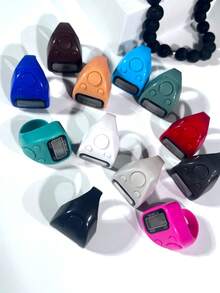 Compact Portable Electronic Counter, Easy To Operate, Suitable For Knitting Counting, Prayer Counting TASBIH, Exercise Counting, Game Counting, Etc. - Multicolor - View 11