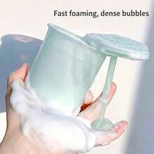 Facial Cleanser Foaming Dispenser, Shampoo Automatic Foaming Cup, Bubble Foaming Bottle, Travel Squeeze Foamer - Multicolor - View 4