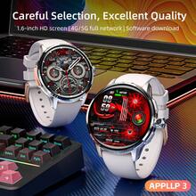 LOKMAT Smartwatch Features A 1.6-Inch AMOLED HD Full Touchscreen, A 4G Smartwatch/Phone Fitness Tracker With A SIM Card Slot, WiFi, GPS, And SOS Functionality, And A HD 180° Rotating Camera - View 2
