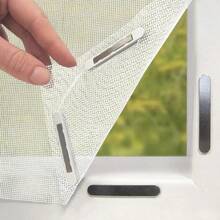 Removable Mosquito Net Window Screen, No Drilling Easy Installation, Self-Adhesive Invisible Window Screen For Home, Easy To Cut, Sliding/Rotating/Top Hanging, Suitable For Wooden/Iron Frame DIY Custom Cutting, Window Screen - A - View 4