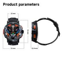 LOKMAT APPLLP 6 PRO Smart Watch Supports 4G, 5G, And Wi-Fi Networks, Features A 1.54-Inch High-Resolution Screen, Dual Cameras, Runs Android, And Allows Users To Download Any Application. - View 13