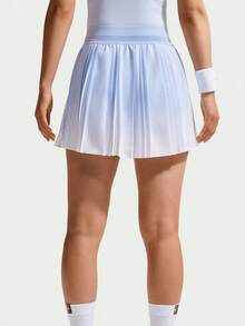 Nike Women's AS W NKCT DF ADVTG ACE SKT Woven Mini Skirt IR6296-104 - Blue - View 2