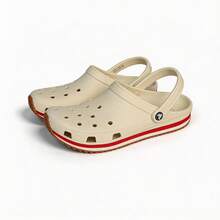 Crocs Hollow Out Clogs Classic Clogs Beach Shoes Slippers Sandals - Extreme White - View 4