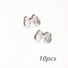 10pcs/20pcs Resin 1.3cm Random Mixed Color Cute Cartoon Shaped Cat Two-Hole Buttons DIY Hand-Sewn Cardigan Shirt Dress Hair Accessory Clothing Decoration Buttons - 1# 10pcs Random Mixed Color - View 11