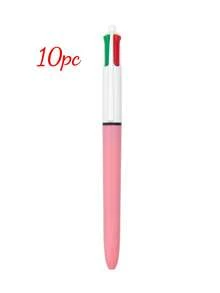 Customized Logo 4-Color Retractable Ballpoint Pen, Multi-Color Gift Pen, Study Essentials, Personalized Pens For Kids - Multicolor - View 23