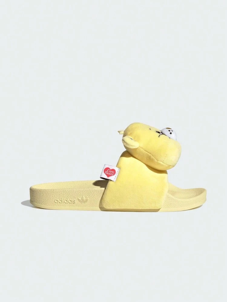 Adidas Originals Unisex ADILETTE W Slides KH9956 - Mustard Yellow - View 1