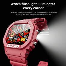 LOKMAT Ocean Sports Watch Features A 1.75-Inch Screen, Bluetooth Connectivity, Push Notifications, Over 100 Sports Functions, Outdoor Water Resistance, And A Flashlight Function. - View 9