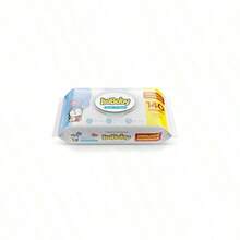 Kit 420 Toalhas Umedecida Infantil Flip Top Primeiro 100 Dias Isababy 140 Unidades 3 pacotes - Multicolorido - Visão 3