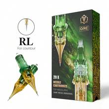 إبر وشم قابلة للتخلص منها من Ambition ORC، 20 قطعة، إبر وشم معقمة من الفولاذ 316L RL RS M1 لفناني الوشم - مشاهدة 11