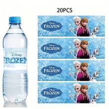 Hasbro 熱銷卡通冰雪公主主題水壺貼紙，生日派對活動聚會氛圍裝飾用品 - 彩色 - 查看 5