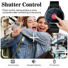 Smart Watch, Wireless Call/Dialing, Multi-Sport Modes, Call Reminder & Rejection, SMS Notification, Customizable Wallpaper, Compatible With IPhone/Android - Multicolor - View 4