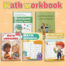 Progressive Math Workbook Set For Kids – A 5-Book Collection Covering Addition, Subtraction, Multiplication, Division, And Number Decomposition Within 100 To Help Young Learners Build Number Sense, Calculation Fluency, Mental Math Flexibility Back To School - Progressive Math Workbook - View 5