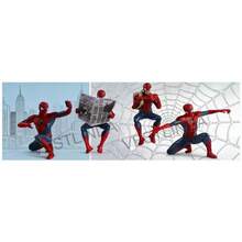 4pcs Super Hero Model 7-9cm Mini Avengers Series Decor, Christmas And Party Gift - M - View 12