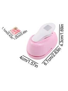 1PC Large Effort-Saving Stamp Embosser, Creative Pattern Design Paper Punch, Used For Decorating Envelopes And Crafts, Scrapbook And Journal Making, Gift For Friends - Single Piece - View 23