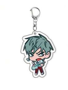 1pc-Anime Character-Alien Keychain-Figurine Keychain-Keychain-Key Cover -Jewelry Decoration - Multicolor - View 8