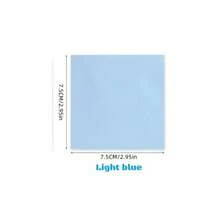 6 入莫蘭迪色便利貼，尺寸 7.5 X 7.5 公分 (3 X 3 英吋)，適用於居家、辦公室與筆記本，每包 50 張，學校用品 - 均碼 - 查看 16