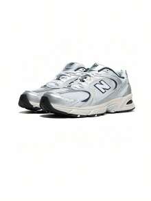 New Balance 2026 夏季新款 530 系列中性復古慢跑鞋 透氣網布運動休閒厚底運動鞋 MR530KA-D - 米白 - 查看 2