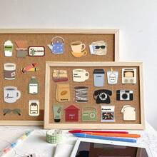 50pcs Everyday Home Decor Sticker Decorative For DIY Crafts, Journals, Laptop, Water Bottles (Asymmetric Shapes)/Cute Stickers/Journal Decoration - 1 Set - 50pcs - View 8