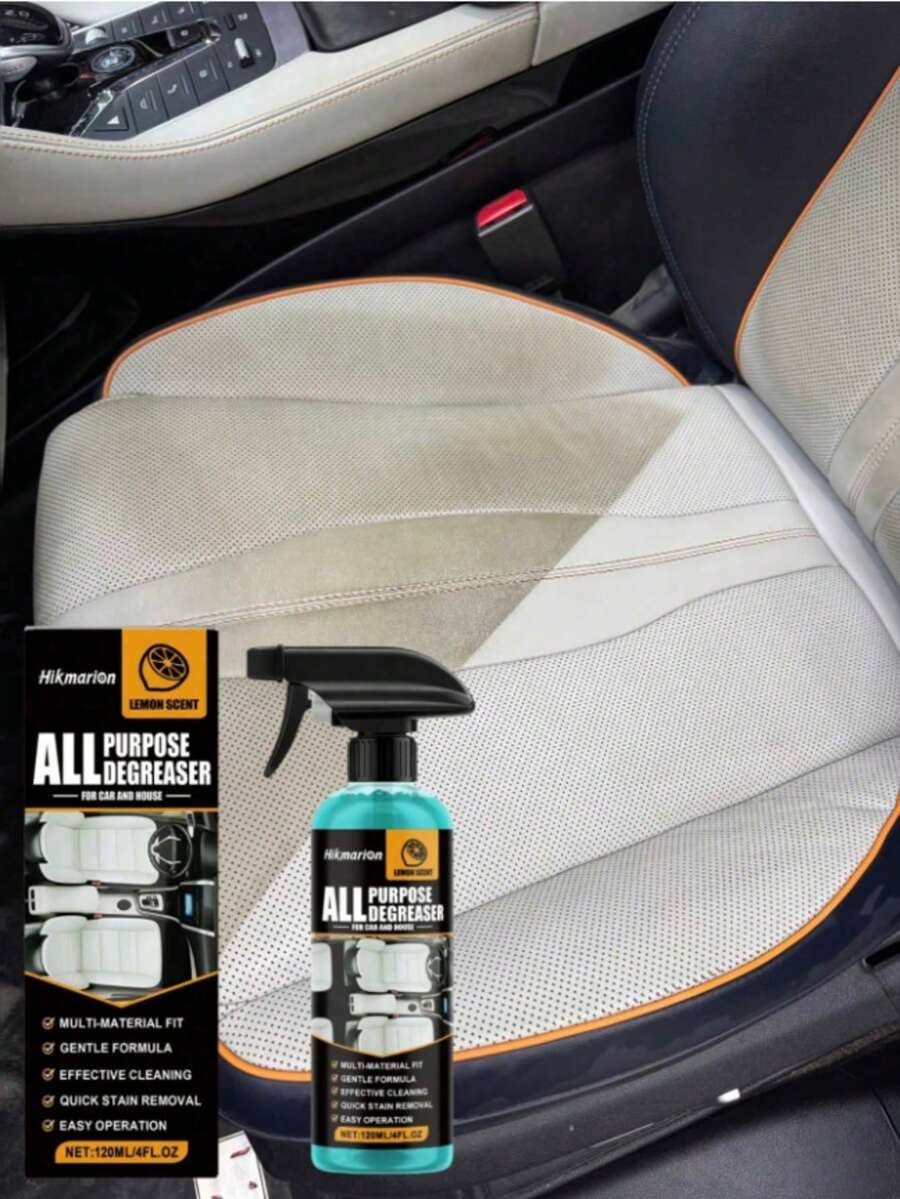 Homonth Car Interior Cleaning Spray, Car Interior Care & Restoration Odor Removal, Multi-Functional Car Interior Refurbishment Agent, Removes Odors, Cleans Interior, Improves Car Environment, Cost-Effective, Suitable For Daily Maintenance - Shape - View 1