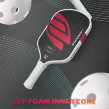 2PCS  Pickleball Paddles Set - Professional Competition Grade, EPP+EVA Inner Core, Heat-Pressed Core Pickleball Paddle  Fathers Day Gift  Camping Gear - Red - View 5
