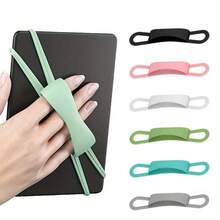 MYLOLF 1/2件裝 矽膠手持式閱讀器支架，相容 Kindle 平板保護殼，適用於 Kindle 與平板電腦，手動閱讀、減少掉落與疲勞，適用於 Kindle PaperWhite/Oasis/電子書/迷你平板/手機 - 多色 - 查看 7