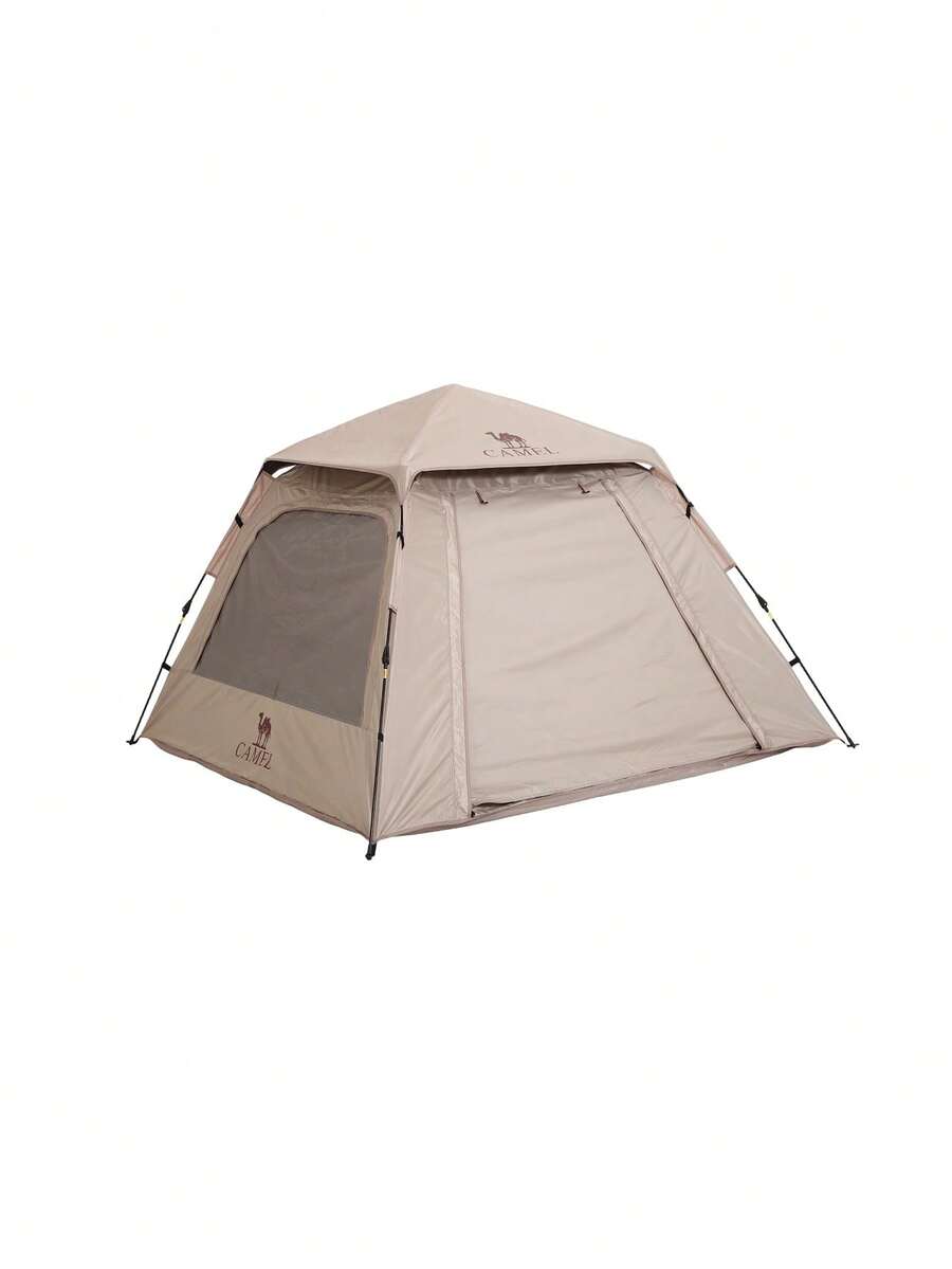 CAMEL CROWN Camping Tent, 2/3 Person Tent 10-Minute Quick Setup, Windproof And Waterproof Tent, Suitable For Camping, Festivals, Backyard, Overnight Stays And More - Gold Sand - View 1