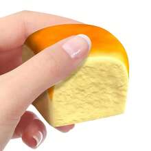 Realistic Soft Bread, Super Soft Slow Rebound Squeeze Toy, Adult Stress Relief Toy - Multicolor - View 3