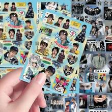 8Sheets Idol Stickers - K-Star Themed Decals For Helmet Bicycle Hand Account Pencil Case Decals - 8Sheets - View 5