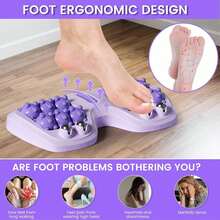 1pc Foot Massager - Foot Massage Roller, Suitable For Foot Massage, Relieve Foot Fatigue, Dual Foot Massage, Soothe Stress, Portable Massage Tool, Suitable For Home And Office Use - Multicolor - View 4
