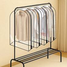 4 Pack Full Clear Zippered Garment Suit Storage Bags, Clothes Organizer Bags For Wardrobe - 2pcs 40in 2pcs 50in - View 6