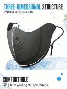 Breathable Face Mask, Unisex Summer Sun Protection, Windproof And Warm, With Partition, Thickened Adult Version, Provides UV Protection And Strong Eye Protection, Suitable For Outdoor Cycling And Hiking Sun Protection Essentials In Summer - Multicolor - View 9
