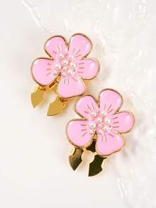 1/2 piezas Clip de cubierta de botón para camisa, decoración de gemelos sin costura, clip de flor de metal DIY para cuello de camisa, traje y vestido, accesorio de moda, regalo - A - Ver 13